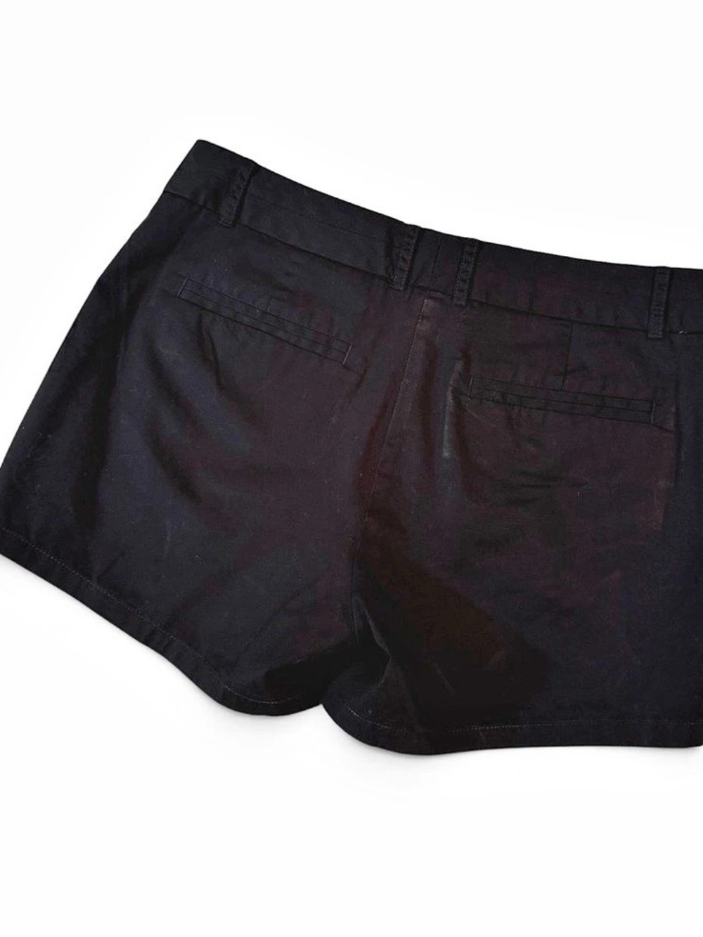 J.Crew Chino Broken-In Black Cotton Shorts Size 4